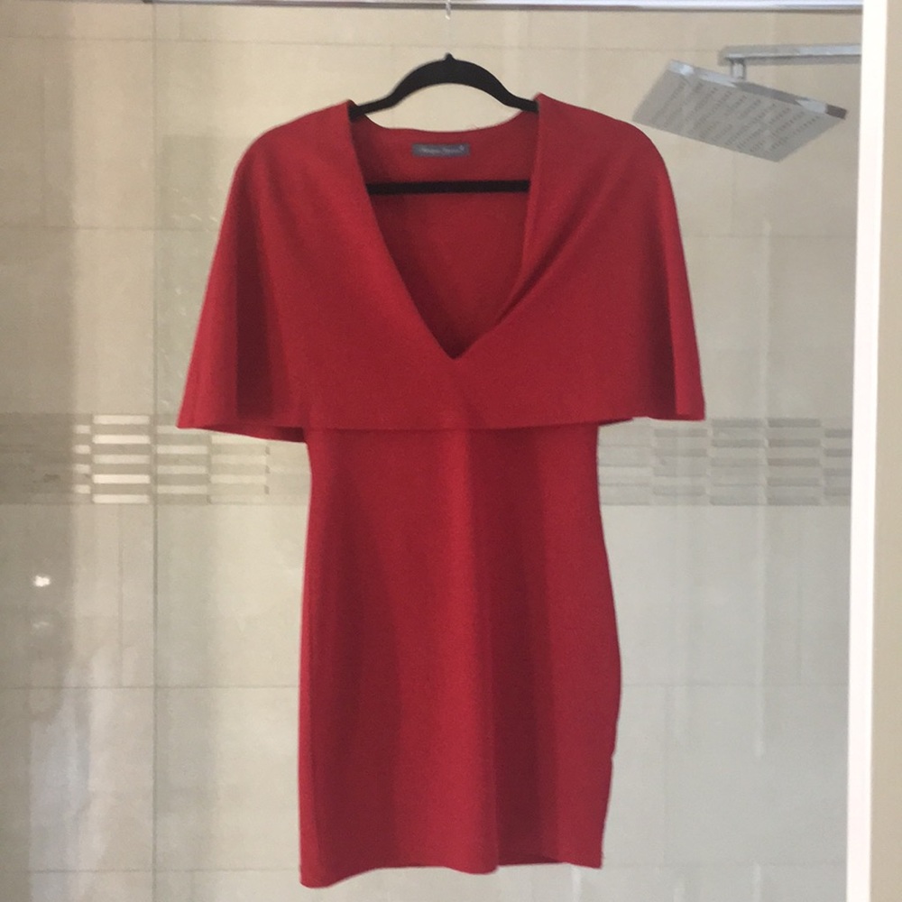 Intrigue Couture red mini dress sz S